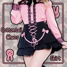 Brand New With Tags, I Just Bought Way Too Big Of A Size. Has Shorts Built In, With Generous Shirring In The Waist. Please See Pic For Measurements. Chain Is Removable. Goth Kawaii Fashion, Pink Egirl, Punk Style Outfits, Kei Fashion, Jirai Kei, Pastel Outfit, Life Nature, Whimsical Fashion, Mood Board Fashion