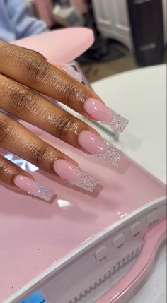 Edgy Nail Designs, Colored Acrylic Nails, Work Nails, French Acrylic Nails, Exotic Nails, Short Nail, Ballerina Nails, Short Acrylic Nails Designs, Short Nail Designs