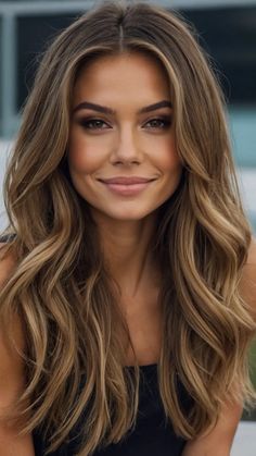 Getting Creative with Bronde: 15 Unique Hairstyle Ideas - Inspire Inlet Cute Hair Coloring Ideas For Brunettes, Brown Fall Hair With Highlights, Balayage Hair Caramel Brown, Warm Bronde Balayage Dark Roots, Bronde Hair Colour, Brunette With Caramel Balayage, Bronde Caramel Balayage, Fall Caramel Balayage, Toasted Almond Hair Color