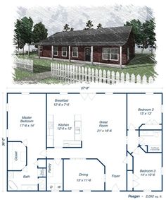 the floor plan for a small house is shown on an iphone screen, and it shows how