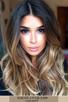 Ombre Hair Color For Brunettes, Hair Colors For Brunettes, Colors For Brunettes, Brown Ombre Hair, Latest Hair Color, Ombre Hair Blonde, Brunette Color, Summer Hair Color For Brunettes, John Travolta