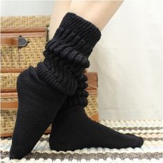 CUDDLY KITTEN slouch socks - black -  Boot cuff socks -  with boots -  ankle socks  - socks for boots - knitted - crochet - handmade by Catherine Cole Studio LOVE IT <3 PIN IT FOR LATER! Casual Black Socks For Spring, Black Casual Socks For Spring, Casual Black Socks For Fall, Casual Black Knee-high Socks, Trendy Black Cotton Knee-high Socks, Casual Solid Color Knee-high Socks, Cozy Soft Black Socks, Casual Thick Leg Warmers, Casual Comfortable Solid Color Leg Warmers