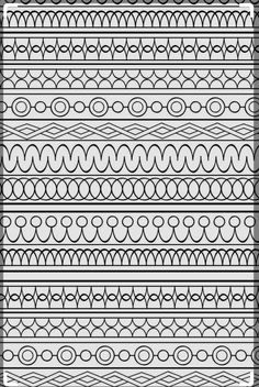 a black and white line art design with wavy lines in the middle, on top of each other