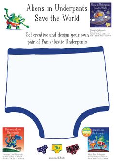 Aliens Love Under Pants Template | Design Aliens in Underpants Save the World underpants Letter U Crafts, Outer Space Theme, Space Activities, Letter Of The Week, Book Week, Early Education, Letter A Crafts