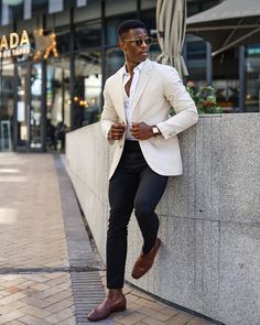 Dipped In Chocolate, Black Men Fashion Casual, Black Men Fashion Swag, Classy Men