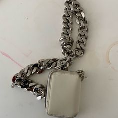 Really Cool Kara Wallet On A Chain Is A Bag And An Accessory Adds To Any Outfit A Bag, White Color, Color White, Bag Lady, Womens Sizes, Bike, Wallet, Chain, Women Shopping