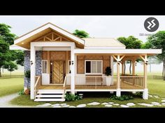 NATIVE FARM HOUSE DESIGN | 2 BEDROOMS | 10 X 10 meters | MODERN BAHAY- KUBO - YouTube Pinoy House Design, Bahay Kubo Inspired Houses, Small Rest House Design, Modern House Philippines, Classic Interior Design Living Room, Wooden House Plans, Interior Design Philippines