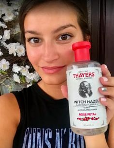 Best toner everrrr Thayers Witch Hazel, Witch Hazel Toner, Makeup Tip, Alcohol Free Toner, Body Makeup, Witch Hazel, Skin Problems, Beauty Secrets