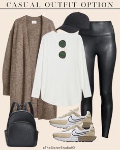 Rainy Day Athleisure Outfit, Fall Rainy Day Outfits Comfy, Winter Weekend Getaway Outfits, Fall Dress Outfit Ideas, Elegant Outfits For Women, Teachers Outfits, February Fashion, Formal Outfit Ideas, Street Style 2023