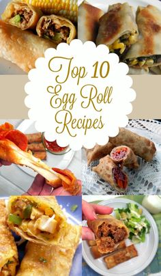 the top 10 egg roll recipes