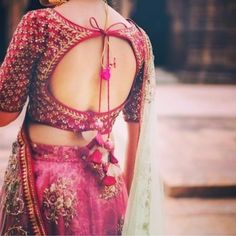 No photo description available. India Actress, Mumbai Police, Choli Blouse Design, Blouse Lehenga