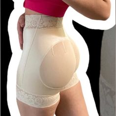 Micro-elastic Shapewear With Contoured Waistband And High-cut Leg, Compressive Short Shapewear Bottoms, Compressive Short Beige Shapewear, Full Coverage Micro-elastic Shapewear, Cheap Women's Short-leg Shapewear, Waist Shapewear, Waist Corset, Mid Thigh Shorts