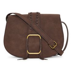 This a.n.a women's Hallie crossbody bag is an elevated everyday accessory designed with a sleek, structured silhouette and a bold oversized buckle at the front. Crafted from faux leather and accented with bronze-tone hardware, it also features an inside zip pocket to keep your essentials secure, a button-flap closure, and a back slip pocket for easy access. Closure Type: ZipperPockets: 1 Back Slip Pocket, 1 Inside Zip PocketMetal Color: Bronze ToneMeasurements: 9 Height/Inches, 9 Width/Inches, 3 Color Bronze, Everyday Accessories, The Chic, Cross Body Handbags, Easy Access, Accessories Design, Crossbody Bags, Clothing And Shoes, Zip Pockets