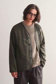 Hair And Glasses, Look Grunge, Aesthetic People, Androgynous Fashion, Hair Reference, Men Fashion Casual Outfits, Grunge Hair, 가을 패션, Long Hair Styles Men