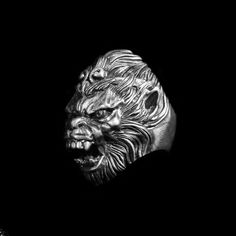 Roar Monkey King Ring King Ring, Promise Rings For Guys, Power Ring, Monkey King, Jewelry Images, 925 Silver Jewelry, Beads And Wire, Inner Strength, Men's Rings