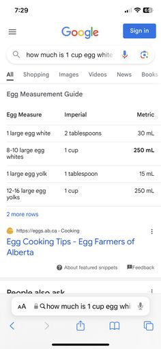 an iphone screen showing the google search for egg cookers and how to use them