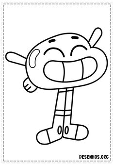 an image of a cartoon character that is smiling