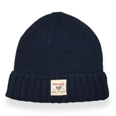 DIAMOND SUPPLY CO CITY CUFF NAVY HAT BEANIE Navy Hat, Navy Hats, Cuff, Navy