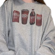 *Brand New Never Worn *Unisex Sizes *Color: Sport Gray *Made On Gildan Heavy Blend Crewneck 50% Cotton 50% Polyester *Custom Made *Best To Wash In Cold Water!! -If You Want This On T Shirt Or Something Else Or Have A Question, Please Ask!! Dr Pepper Outfit, Dr Pepper Pajama Pants, Dr Pepper Pants, Dr Pepper Clothes, Dr Pepper Sweatshirt, Dr Pepper, Lady In Red, Custom Made, Crew Neck