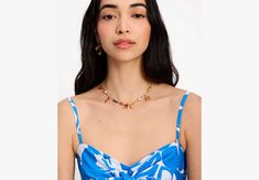 We took inspiration from our favorite things to design this precious scatter necklace. | Kate Spade Sweet Treasures Scatter Necklace Katespade Necklace, Festival Shop, Hot Bags, Summer Essentials, Best Sellers, Favorite Things, Kate Spade, Summer Fashion, Shop Now