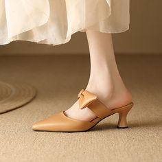 Gender: For WomenStyle: Fashion,KoreanOccasion: Casual,Party/Club,Office/CareerHeel Height: 6cmPlatform Height: 0.5cmSeason: Spring,Summer,Fall/Autumn,WinterPackage Contents: 1 x Shoes (Pair)Please see our size guide as below, you can choose the size according to your foot length and width.If your foot is a little wide and thick, we suggest you choose 1 size larger.Size Guide:28 = foot length 18.5-19cm (Foot width=6.5-7cm)29 = foot length 19-19.5cm (Foot width=7cm)30 = foot length 19.5-20cm (Foo Brown Low Heel Kitten Heels For Summer, Brown Kitten Heels With Heel Strap For Spring, Beige Closed Toe Kitten Heels For Spring, Brown Low Heel Kitten Heels For Spring, Brown Pointed Toe Kitten Heels For Summer, Brown Kitten Heels For Spring With Low Heel, Summer Brown Kitten Heels With Pointed Toe, Spring Brown Kitten Heels With Low Heel, Brown Spring Kitten Heels With Low Heel