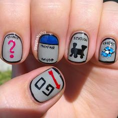 . Nostalgia Nails, 80s Nails, Toenail Art Designs, Toenail Art, Themed Nails, Beautiful Illustration