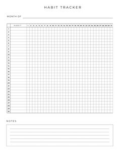 10+ Habit Tracker Templates | Daily, Weekly & Monthly Habit Trackers healthplanner #kidplannerprintable😋 James Clear Habit Tracker, Graph Paper Habit Tracker, 2024 Habit Tracker Printable, Monthly Tracker Printable, Monthly Habit Tracker Template, Habit Tracker Template Free Printable, Planner Tracker Ideas, Achievement Tracker, Blank Habit Tracker