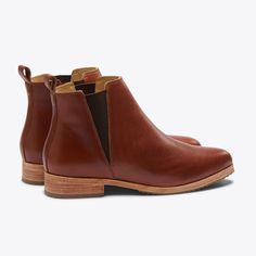 Nisolo Shoes, Thick Socks, Heel Caps, Leather Cleaning, Leather Pulls, Chelsea Boot, Leather Care, Side Panels, Vegetable Tanned Leather