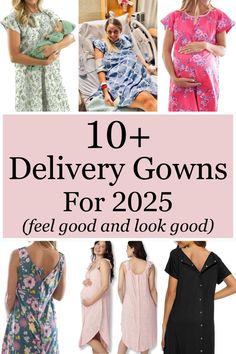 Ahh labor and delivery is almost here! Every Mama needs a delivery gown to feel her best on the big day. This post will provide you with the best labor and delivery gowns, delivery gowns, birthing outfits, hospital outfits for mom, and what to pack for the hospital to give birth. #deliverygown #laboranddelivery #whattowear #hospitaloutfit #labordeliverygown