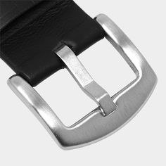 Total length (not including buckle): 200mm (120/80) Thickness: 4.5mm – 3mm Material: Genuine Top Grain Italian Leather Product color may differ from picture depending on computer/mobile screen. SKU: ds15  CHANGE STRAPS IN SECONDS: Our integrated quick release spring bars allow you to switch-up straps in a matter of seconds without the need for any tools. Get multiple colors and styles to match your outfits. Premium pilot style watch band by DASSARI. Made from top grain leather sourced from Italy Business Watch Accessories In Stainless Steel, Black Rectangular Watch Bracelet Strap, Black Rectangular Watch Bracelet Strap Accessory, Silver Leather Rectangular Watch Bands, Silver Watch Accessories With Leather Strap For Gift, Rectangular Black Wear-resistant Watch Accessories, Modern Durable Black Watch Accessories, Silver Watch Accessories With Leather Strap For Business, Durable Modern Watch Bands For Everyday Use