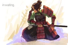 Samurai Armor, Samurai Art, Action Poses, Female Character Design, Sketchbook Art Inspiration, Anime Poses Reference, Anime Poses