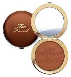 Too Faced Soleil Matte Bronzer - Dark Chocolate 8G Too Faced Bronzer, Boots Store, Love Now, Too Faced Cosmetics, Too Faced