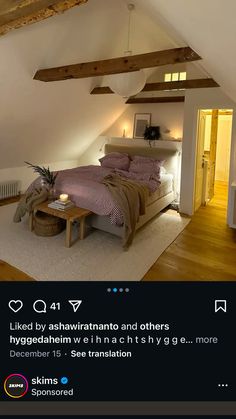 a bed room with a neatly made bed next to a ceiling fan and a window