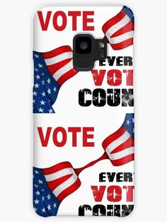 "Vote - Every Vote Counts" Cases & Skins for Samsung Galaxy by Rafael Salazar | Redbubble