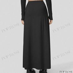 High-Waisted Skirt with Built-in Shorts, High Slits, and Anti-Slip Elastic for Flawless Coverage Irregular Skirt, Types Of Skirts, High Waisted Skirt, Built In, High Waisted, Elastic, Skirt