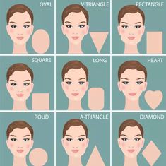 V Shape Face, Rectangle Face, Diamond Face Shape, Athletic Hairstyles, Short Hairstyle, Eyebrow Shaping