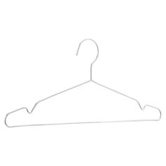 a white hanger on a white background