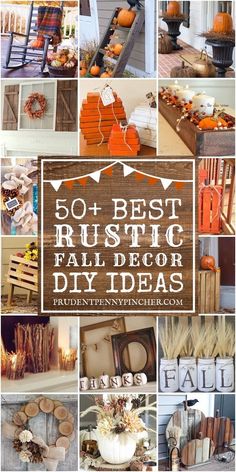 the best rustic fall decor diy ideas