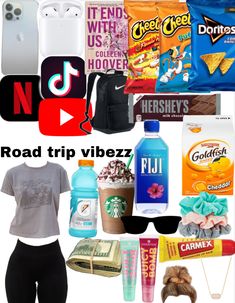 there are many items that can be found on this trip via the road trip vibezz