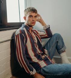 Aaron Rhodes on Instagram: “@asos design giving me a 90s moment in this shirt (1425743)” Photography Poses For Men, Poses For Men, Rhodes, Male Models, Classy Outfits, Eye Candy, Photography Poses, Give It To Me, Asos