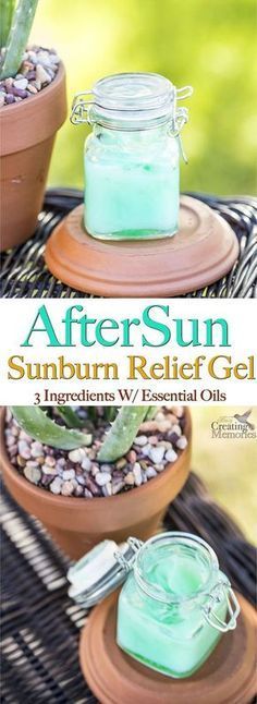 Sunburn Relief, Diy Shampoo, Summer Skincare, Image Skincare, After Sun, Homemade Remedies, Beauty Recipe, Diy Skin, Essential Oil Recipes