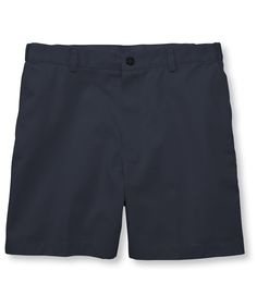 Men's Double L® Chino Shorts, Hidden Comfort Waist Plain Front 6" Inseam Classic Solid Color Short Bottoms, Classic Relaxed Fit Bermuda Shorts In Solid Color, Navy Cotton Athletic Shorts, Solid Cotton Shorts With Welt Pockets, Solid Cotton Shorts With 5-inch Inseam, Classic Solid Bermuda Shorts With Short Inseam, Classic Relaxed Fit Shorts With Welt Pockets, Cotton Bermuda Shorts With Short Inseam, Classic Relaxed Fit Solid Shorts