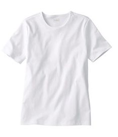 #LLBean: Pima Cotton Tee, Short-Sleeve Crewneck Knit Tops, Supima Cotton, Women's Shirts, White Tee, Ll Bean, L L Bean, Pima Cotton, Cotton Tee, Women Long Sleeve