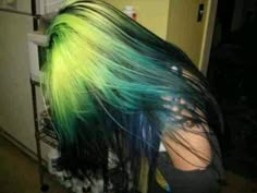 Nice Blue Black Hair, Ombré Hair, Hair Stylies, Alternative Hair, Scene Hair, Dye My Hair