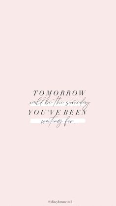 a pink background with the words tomorrow and the meaning you've been wrong for