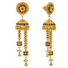 Elevate your jewelry collection with this pair of 22k yellow gold earrings from Virani Jewelers. These Indian gold earrings are a celebration of craftsmanship and artistry, designed to embody elegance and grandeur. The intricate detailing pays homage to tradition, while the dainty style adds a touch of movement and elegance. Adorn yourself with the radiance of 22k gold, a symbol of opulence and refinement that transcends time and trends. Features • 22k yellow gold Specifications: • Minimum Width Indian Gold Earrings, Purchase Receipt, Dainty Style, Yellow Gold Earrings, Gold Bead Necklace, Yellow Gold Earring, 22k Gold, Gold Beads, Necklace Set