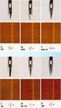 the different types of leathers are shown in this diagram, and there is no image to describe