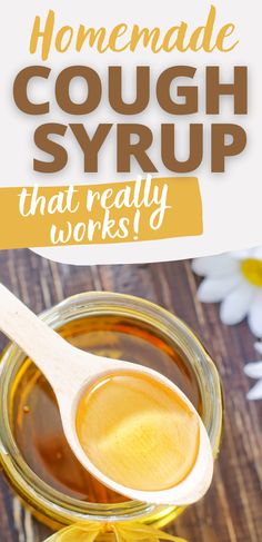 Cough Remedies For Kids, Syrup Recipes, Cough Medicine