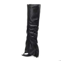 Customized Size 43, pre-order only & will not accept exchange or refund on customised items. Stiletto Heel Ring Embellished Side Zip Closure Knee High Boots Vegan Leather Upper Heel Height: 12.5 cm / 4.9 inch (Appx.) Shaft Height: 48 cm / 18.9 inch (Appx.) Top Shaft Circumference: 44 cm / 17.3 inch (Appx.) NOTE: Please use the chart & measurements as guide only, because sizing and measurements will vary between cuts and designs. Luxury Faux Leather Heels For Party, Elegant Open Toe Faux Leather Boots, Elegant Open Toe Heeled Boots For Evening, Evening Faux Leather Boots, Open Toe Leather Party Boots, Leather Open Toe Party Boots, Heel Knee High Boots, Fashion Moodboard, Hi Fashion