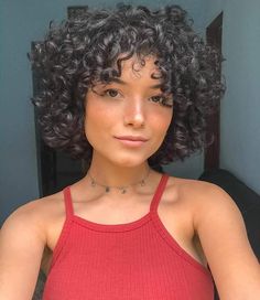 Short Curly Hair Color Ideas, Short Curly Hair Color, Short Hairstyles Over 50, Black Hair Balayage, Short Curly Hairstyles, Colored Curly Hair